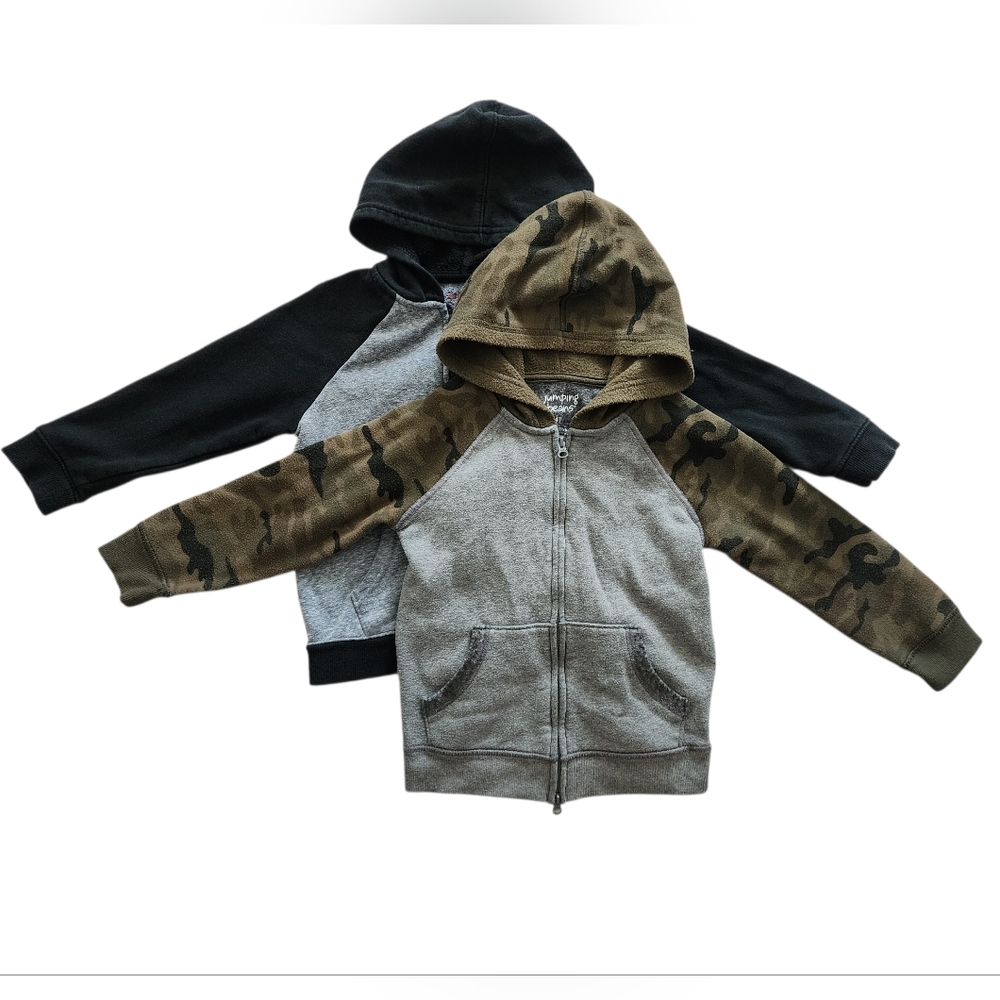 Cat & Jack Camouflage and Black Kids Hoodie